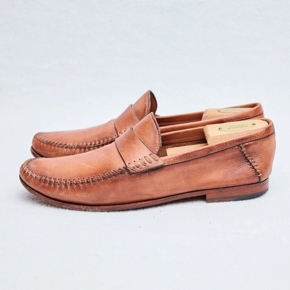 Santoni Leather‎ Loafer
